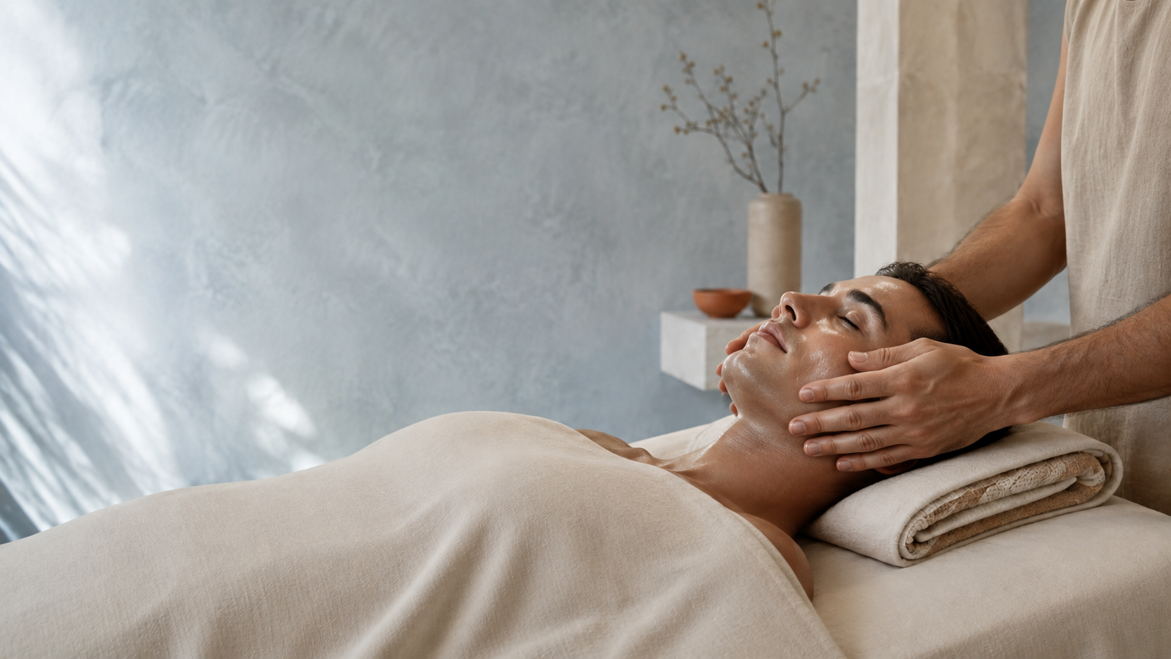 Ritual de masaje facial